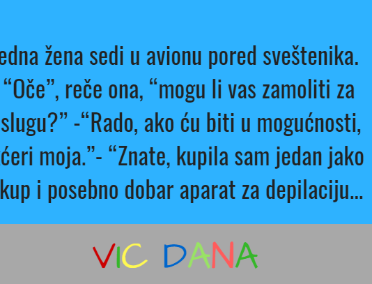 VIC DANA: Ženska depilacija