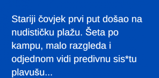 VIC DANA: Djed na nud*stičkoj plaži