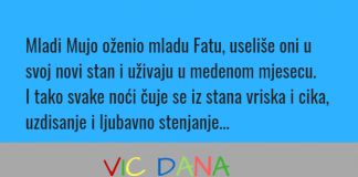 VIC DANA: Mladi Mujo oženio mladu Fatu…