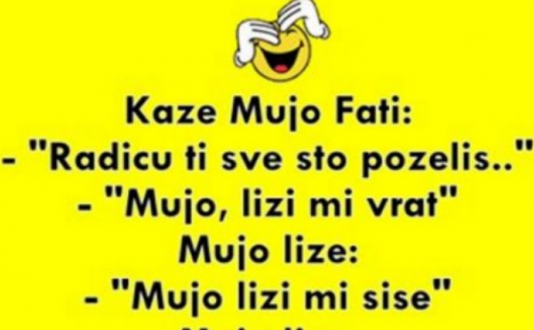 VIC DANA: KAZE MUJO FATI: – “RADICU TI SVE STO POZELIS..”