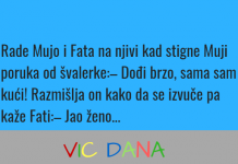 VIC DANA: Rade Fata i Mujo na njivi…