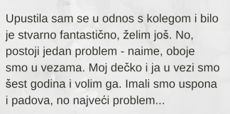 ISPOVIJEST: Moj dečko je postao nezaintersovan za “ono” tako da sam odabrala kolegu