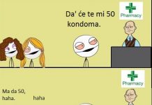 Buraz je bio u apoteci, ali prekinuli su ga u kupovini