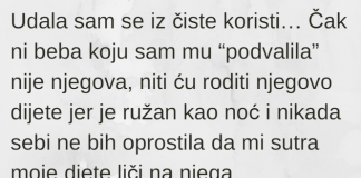 ISPOVIJEST: Udala sam se iz koristi