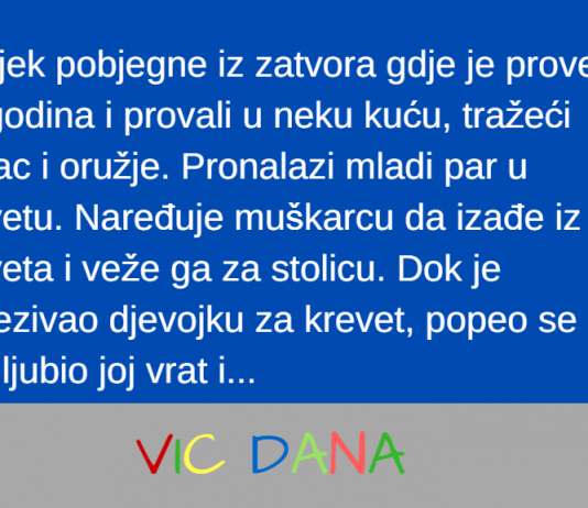 VIC DANA: Bjegunac iz zatvora