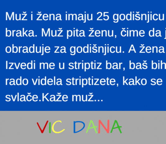 VIC: 25-ta godišnjica braka