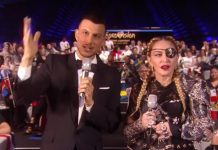 Voditelj evrovizije u bekstejdžu se ljubio sam mužem, kamere sve snimile