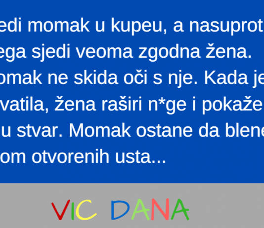 VIC DANA: Momak i zena u kupeu
