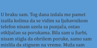 ISPOVIJEST: U braku sam, ali tog dana izdala me pamet
