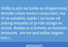 ISPOVIJEST: Luda noc