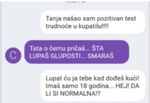 SLUČAJNO SAM NAŠAO KĆERKIN TEST ZA TRUDNOĆU. PA ONA NIJE NORMALNA, IMA SAMO 18 GODINA, ODRIČEM JE SE!