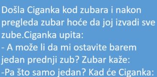 VIC DANA: Ciganka kod zubara