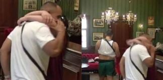 SVE PUCA OD STRASTI, PALI PRVI POLJUPCI: Miljana Kulić ščepala Mišela, POGLEDAJTE NJEGOVU REAKCIJU