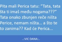 VIC DANA: Pita mali Perica Tatu
