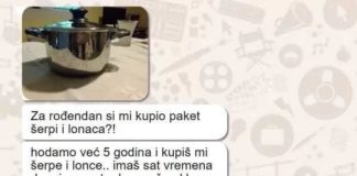 MOMAK MI JE ZA ROĐENDAN KUPIO ŠERPU, BJESNILA SAM, A ON ME MOLIO SAMO DA PODIGNEM POKLOPAC: Kad sam otvorila ŠOK, kakvu sam grešku napravila