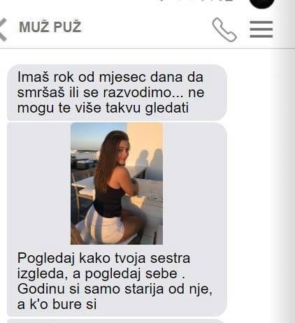 REKAO SAM ŽENI DA IMA ROK OD MJESEC DANA DA SMRŠA ILI SE RAZVODIMO: Evo šta mi je odgovorila